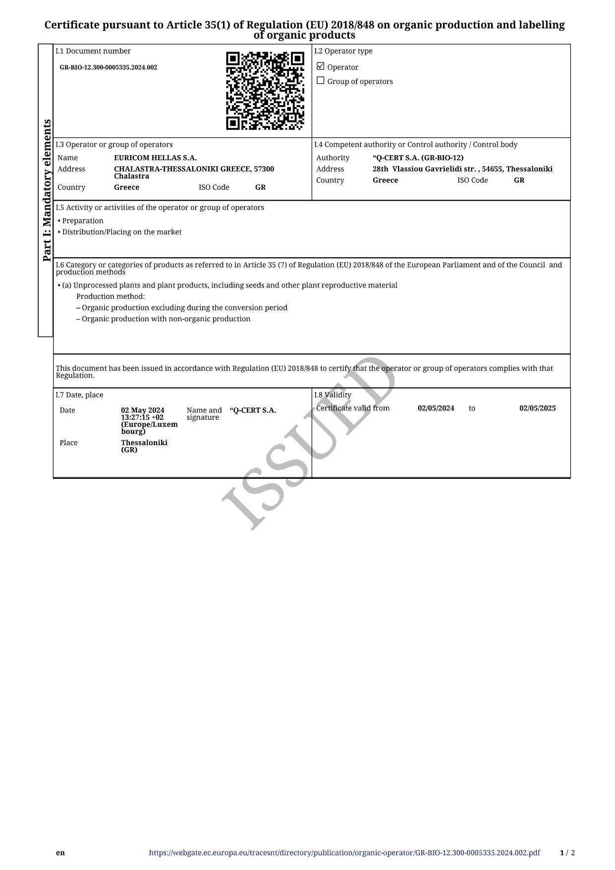 Certification 9